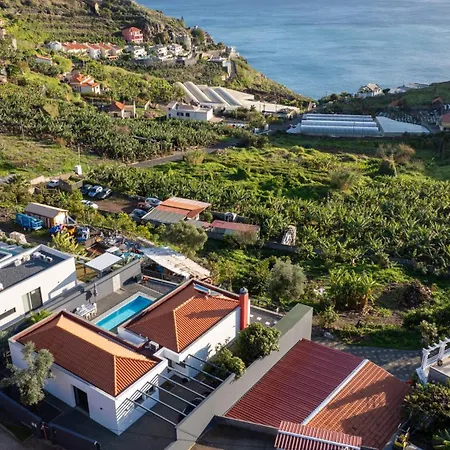 Oceanfront With Private Pool Breathtaking Sunsets In Madeira Βίλα