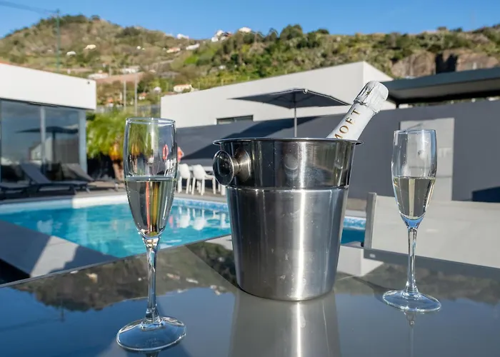 Oceanfront With Private Pool Breathtaking Sunsets In Madeira Βίλα *