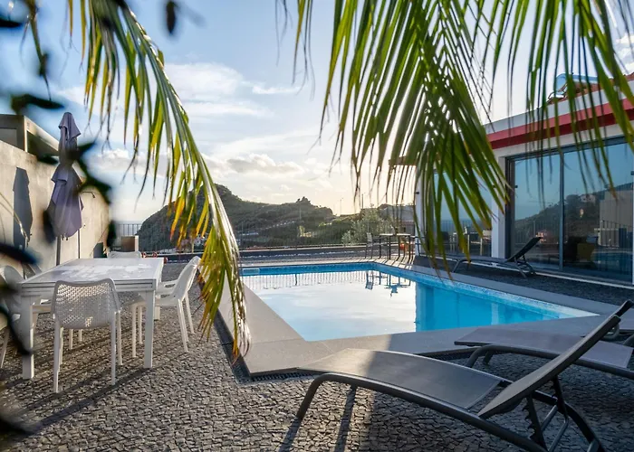 Βίλα Oceanfront With Private Pool Breathtaking Sunsets In Madeira Tabua (Madeira)