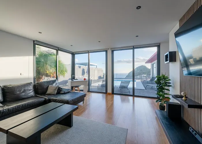 Oceanfront With Private Pool Breathtaking Sunsets In Madeira Villa *